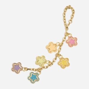 Stoney Clover Lane x Park & Beach Gold Star keychain bag charm